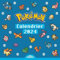 Pokémon Calendrier Pixel Art Bonne année 2024 avec Pokémon