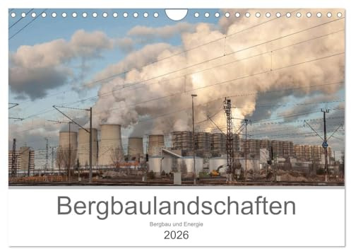 Bergbaulandschaften (Wandkalender 2026 DIN A4 quer), CALVENDO Monatskalender: Einblicke in Tagebaue der Region Lausitz (CALVENDO Technologie)