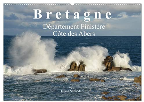 Bretagne. Département Finistère - Côte des Abers (Wandkalender 2026 DIN A2 quer), CALVENDO Monatskalender: Bilder, 64km entlang der Côte des Abers (CALVENDO Orte)