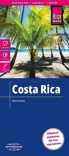 Costa Rica: (world mapping project) (Costa Rica (1:300.000)): reiß- und wasserfest (world mapping project)