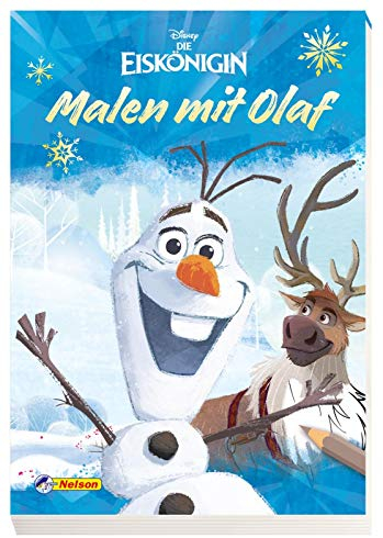 Disney Die Eiskönigin: Malen mit Olaf: Block mit lustigen Ausmalmotiven für Olaf-Fans | (ab 3 Jahren) (Disney Die Eiskönigin: Jetzt schon ein Klassiker!)
