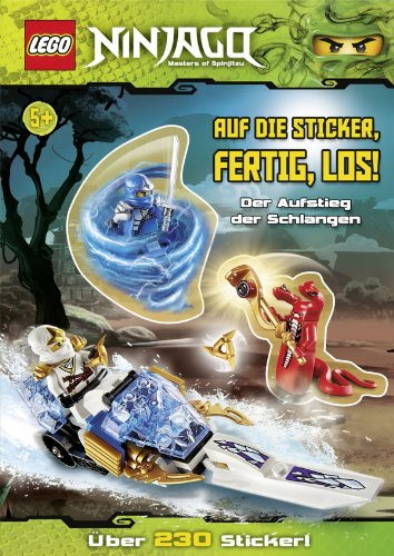 Lego Ninjago. Auf die Sticker, fertig, los! Der Aufstieg der Schlangen