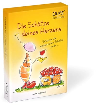 Oups-Karten - Oups-Schatzkiste - Die Schätze deines Herzens: Eine „WERTE-volle Schatzkiste“ für die ganze Familie