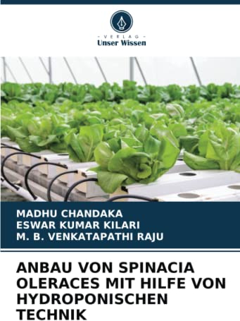 ANBAU VON SPINACIA OLERACES MIT HILFE VON HYDROPONISCHEN TECHNIK: DE