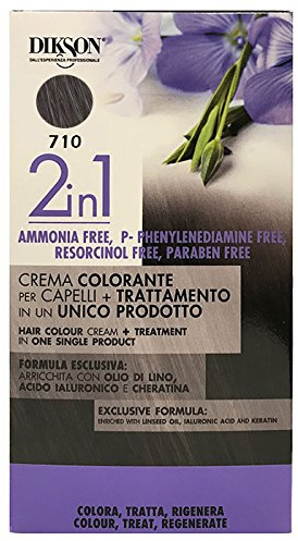 Dikson 2 in 1 Creme Farbstoff Aschblond 710
