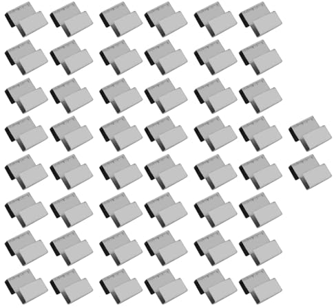 50pcs en acier inoxydable serre verre vitre S chevauchement clips de fixation cadre de verre cadre de fixation pince pour serre verre fixation de remplacement