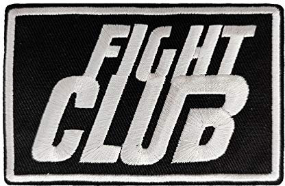 Fight Club Embroidered Iron on Sew on Patches Badge