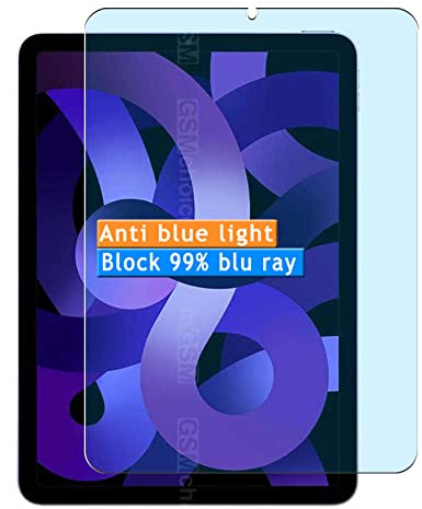 Vaxson 2 Stück Anti Blaulicht Schutzfolie für IPAD AIR 5 2022 10.9 Zoll Display Bluelight folie Displayschutzfolie