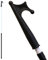 Telescopic Boat Hook, 126cm - 220cm Extendable Pole Hook Made from Heavy-Duty Metal Rod with Screw Thread Mooring Hook, Push Pole for Docking Boats, Rafts, and Kayaks