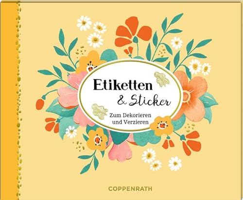 Stickerbuch: Etiketten & Sticker - Zum Dekorieren und Verzieren