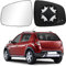 Spiegelglas Heizbar Kompatibel mit Dacia Sandero 08-13 / Duster 14-17 / Logan 08-13 Spiegelglas Außenspiegel Glas (Links)