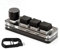 QELLON Macropad Macro MéCanique RGB Mini Gaming Bouton de Programmation Personnalisé Claviers 3 Touches pour Photoshop