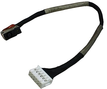 Power4Laptops connecteur Alimentation pc Portable avec câble Compatible avec HP Victus 15-fa0166nf