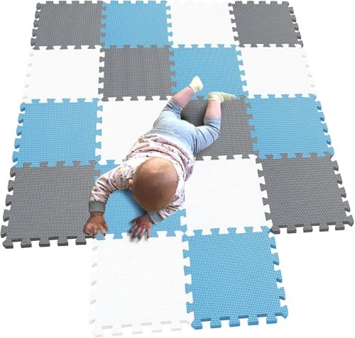 18 pezzi bambini giochi in schiuma per bambini tappetino ad incastro gioca a tappetini puzzle tappeto