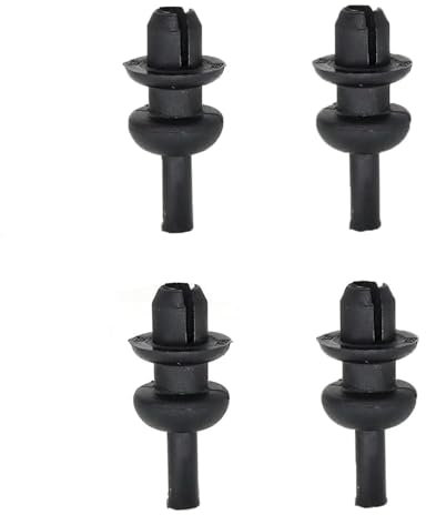 Rufutle Befestigungsclip für Peugeot 106 205 206 306 307 308 208 MK2, 4-teilige Kofferraum-Paketablage-Aufhänger-Clips-Halterung 7903077159