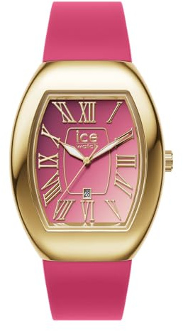 ICE-WATCH - Ice boliday Dome Metal - Montre pour Femme avec Bracelet en Silicone (Small)