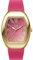 ICE-WATCH - Ice Dome Metal Pink Gold - Montre dorée pour Femme avec Bracelet en Silicone - 024050 (Small)