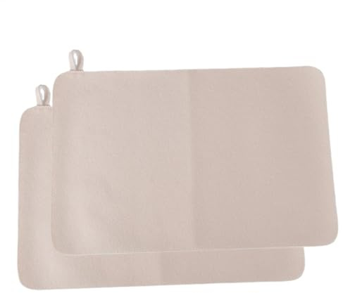 Sauna Sitzkissen - Saunamatte | Sauna Bodenmatte | Wasseraufnahme Saunamatte | Bankschoner Pad | 2x Weichfilz Saunakissen | Wärmedämmmatte | Bankschoner Pad für Sauna Bad Duschraum