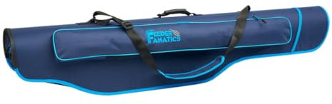 Exar Jaxon Rutenfutteral Feeder Fanatics Hardcase Rutentasche Rutenrohr 2 Fächer (160cm)