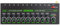 Vocdikficy Mezclador de Sonido Profesional de 10 Canales, Mezclador de Sonido LED de Bajo Ruido con Luz RGB para Submezcla, Conmutador Estéreo, Enchufe de la UE