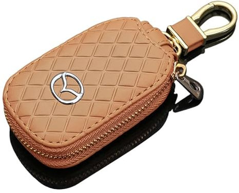 Auto Schlüssel Tasche für Mazda MX-5 IV (ND) 2018-2024, Tragbares Autoschlüssel Tasche Schlüsselmäppchen Schutz Autoschlüssel,B