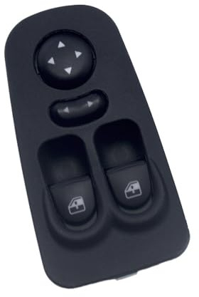 Pulsantiera Alzavetri Interruttore alzacristalli elettrico per Lancia per Ypsilon 2003 2004 2005 2006 2007 2008 2009 2010 11 835360605 Interruttore Finestrino