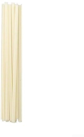 Plastic Welding Rods 10Pcs 250mm Multi Material ABS PP PVC PE Auto Bumper Repair Kit for Cracked Shell Tank Pipe (Cream Color(ABS))