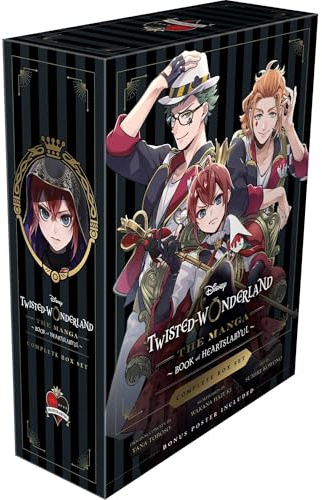 Disney Twisted-Wonderland: The Manga – Book of Heartslabyul Complete Box Set: Includes vols. 1-4 with premium