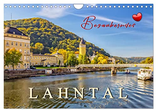 Bezauberndes Lahntal (Wandkalender 2026 DIN A4 quer), CALVENDO Monatskalender: Das Lahntal, wunderschöne Landschaft mit vielen Facetten. (CALVENDO Natur)