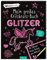 Mein großes Kritzkratz-Buch Glitzer: Cooler Glitzer-Effekt | Großformatige Mappe mit Kratzseiten, Holzstift und Anleitungen