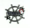 Buddel-Bini Versand Magnet Steuerrad Tau Silber Titan Hamburg Banderole Wappen Souvenir Mitbringsel Geschenk Deko