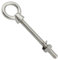 Augbolzen mit metrischem Gewinde - M6 x 80 mm - (1 Stück) - Ringschraube/Augenbolzen - (Gewindelänge: 80 mm) - aus Edelstahl A4 V4A - SC8267 | SC-Normteile®