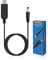 LANMU Universal 5V auf 12V USB zu DC Hohlstecker Netzkabel Ladekabel Kabel für Funkgerät, USB Ventilator, Router, Mini Lautsprecher und mehrer Geräte (1 Meter)