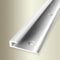 PROVISTON | Einfassprofil | Breite: 30 mm | Höhe: 5 mm | Länge: 2500 mm | Aluminium Poliert | Abschlussprofil | Glatt | Versenkt Gebohrt