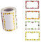 Jam Labels for Jars Food Freezer Labels Self Adhesive Jam Jar Labels Decorative Removable Sticky Jam Jars Labels for Kitchen Food Bottle Jams Containers (250 Sheets in Total)