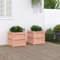 Homgoday Fioriere da giardino in legno massello, 2 pezzi, fioriere da giardino, fioriere da giardino, fioriere da esterno, fioriera rialzata tipo 2
