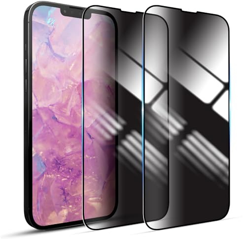 YOUULAR [2 paquetes de protectores de pantalla de privacidad para Xiaomi Poco F5 Protector de Pantalla de Cristal Templado Antiespía Anti-Arañazos Superficie Brillante Antiarañazos, Antiarañazos, Alta