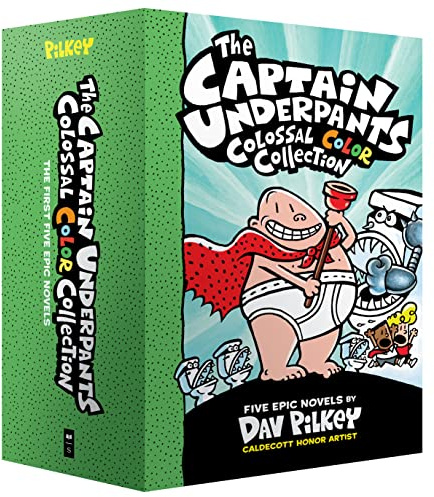 The Captain Underpants Colossal Color Collection (Captain Underpants, 1-5, Band 5)