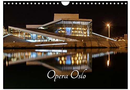 Opera Oslo (Wandkalender 2026 DIN A4 quer), CALVENDO Monatskalender: Norwegens ganzer Stolz - die Oper in Oslo (CALVENDO Orte)