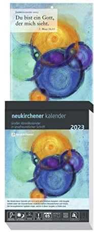 Neukirchener Kalender 2023 - Großer Abreißkalender in lesefreundlicher Schrift