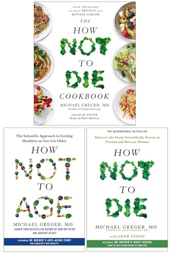 The How Not to Die Cookbook, How Not to Age & How Not to Die 3 Books Collection Set