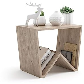 MOBILI FIVER, Emma Couchtisch, Eiche, Made In Italy