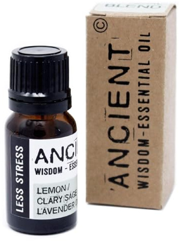 Ancient Wisdom Less Stress Essential Oil Blend - Boxed - 10ml