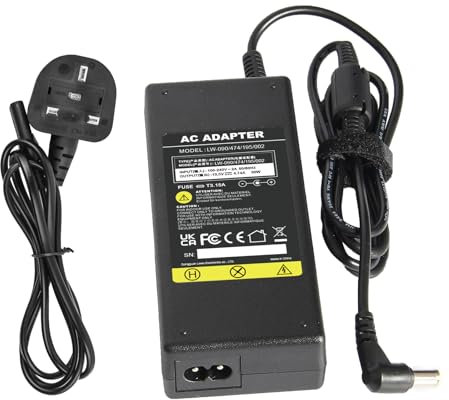 ASUNCELL 90W AC Adapter Laptop Charger for Sony VAIO PCG VGC VGN Series PCG-700 PCG-800 PCG-F PCG-FR PCG-GRT PCG-FX PCG-GRS PCGA-AC19V10 PCGA-AC19V11 VGP-AC19V10 VGP-AC19V12 19.5V 4.7A