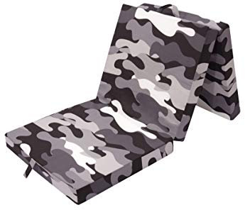 Faltmatratze/ Reisebett Samba Military Schwarz