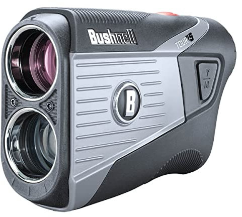 Bushnell Tour V5 Slim Golf Télémètre Laser Unisexe, Gris, Taille Unique, FLLP1700SBL