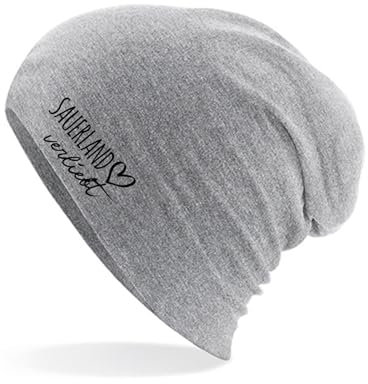Huuraa Mütze Sauerland verliebt Geschenk Heather Grey Sauerland Accessoire
