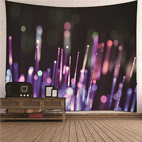 Banemi Vintage Wandbehang, Wandteppich Personalisiert Bunt Hintergrundmuster Verwischen Polyester Wandteppich Wanddeko für Wohnheim 210x140CM