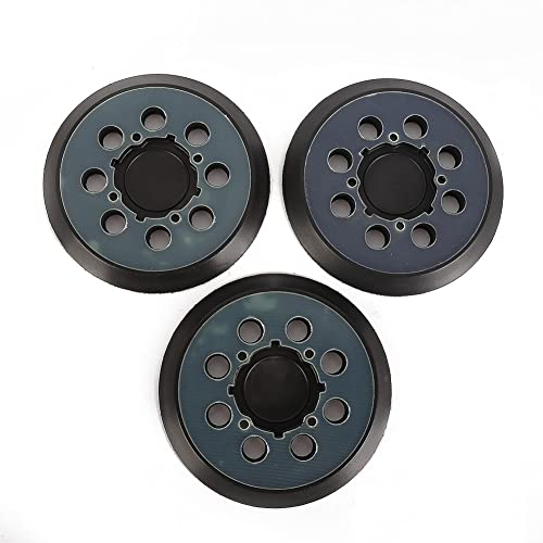3 almohadillas de lijado de 8 agujeros, 5 pulgadas, 125 mm, para lijadora orbital aleatoria DWE6423 DCW210B