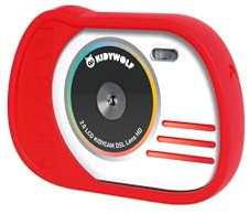 Appareil photo compact Kidywolf Kidycam Rouge